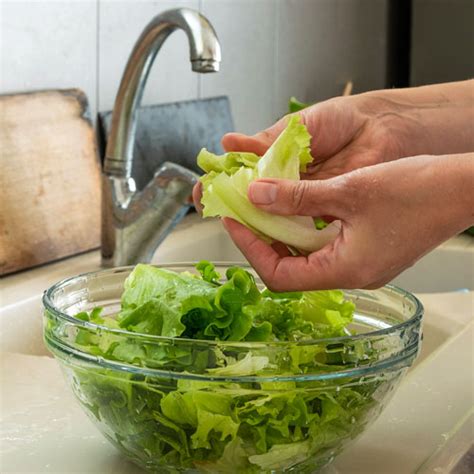 comment bien laver une salade